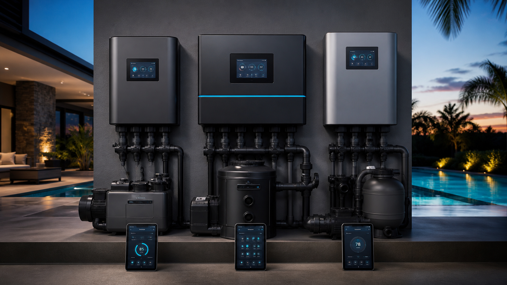 Pentair IntelliCenter vs. Hayward OmniLogic vs. Jandy iAquaLink: Which System Wins?